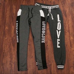“LOVE” JOGGERS BUNDLE!!